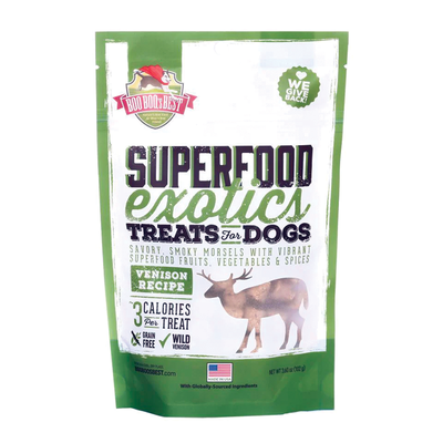 Boo Boo's Best SuperFood Exotics Venison Recipe Dog Treats