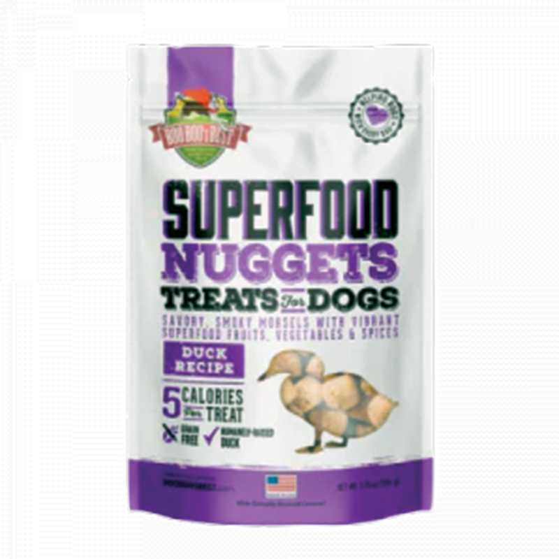 Boo Boo's Best SuperFood Nuggets Duck Recipe Dog Treats