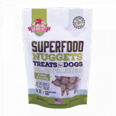 Boo Boo's Best SuperFood Nuggets Pork Recipe Dog Treats