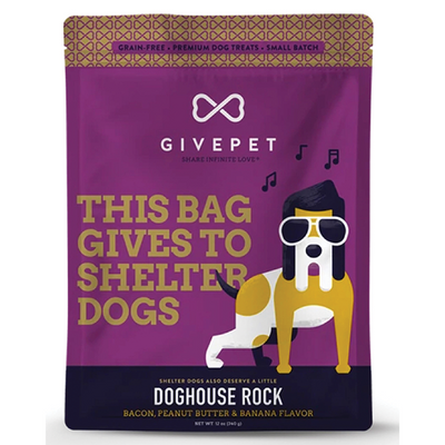 GIVEPET DOGHOUSE ROCK 12 oz
