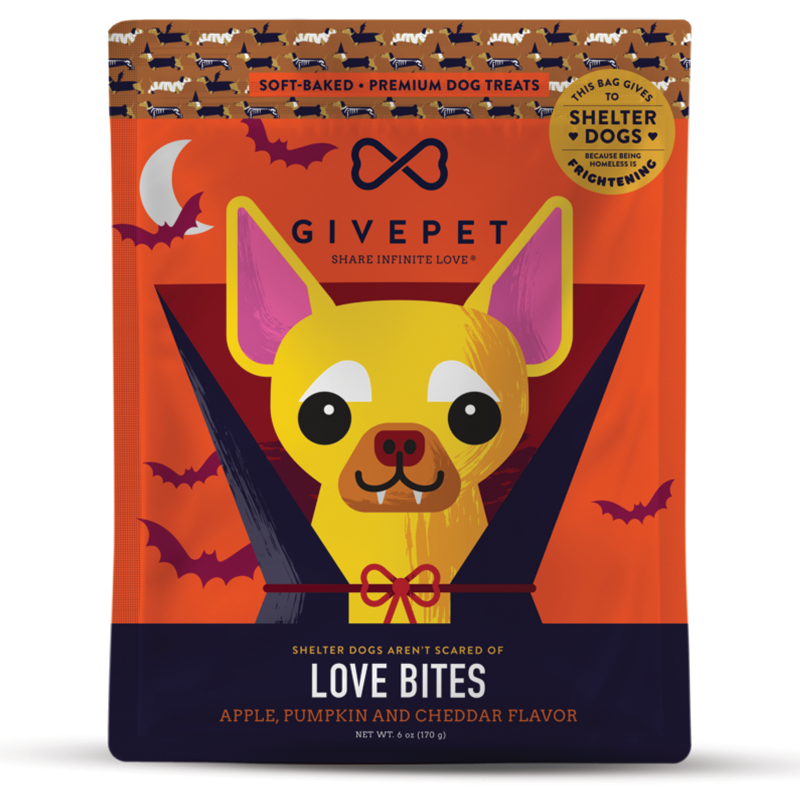 GIVEPET LOVE BITES PARTY DOG TREATS