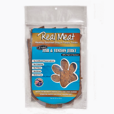 The Real Meat Company Fish & Venison Treats 8oz