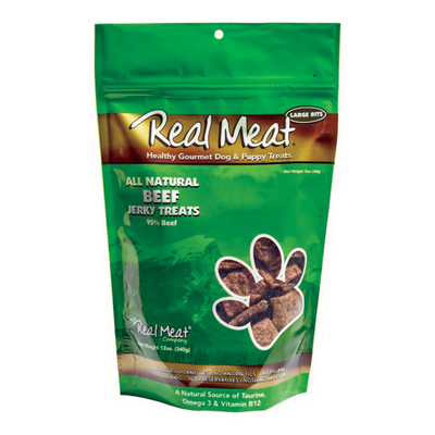 The Real Meat Company Beef Jerky Treats 12oz
