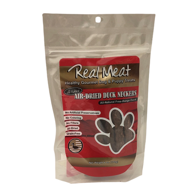 The Real Meat Company Duck Neckers 6oz