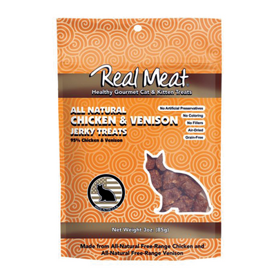 The Real Meat Company Chicken & Venison Cat Treats