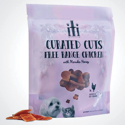 iTi Curated Cuts Chicken & Munuka Honey Dog Treats
