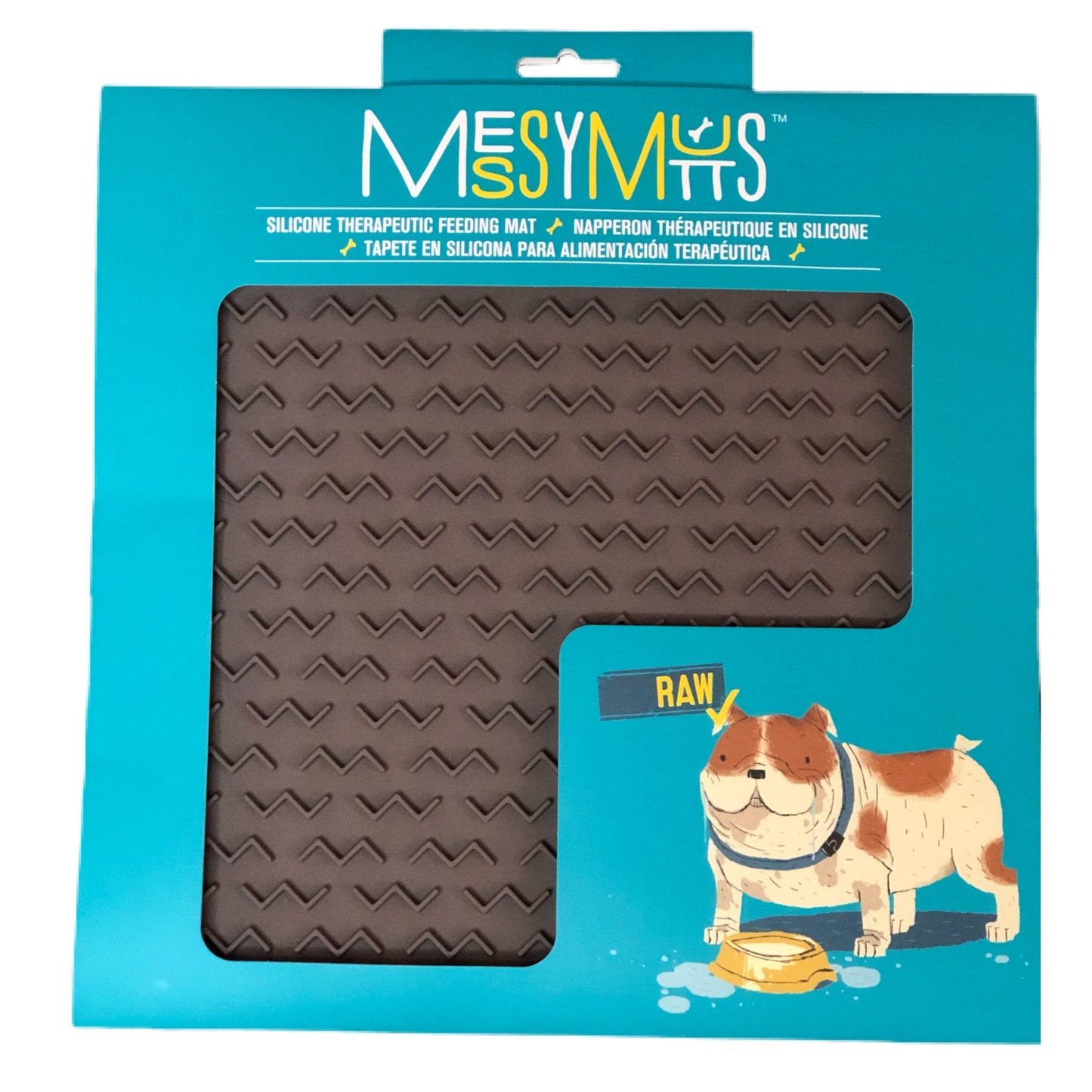 Messy Mutts 12 inch x 12 inch Feeder Mat
